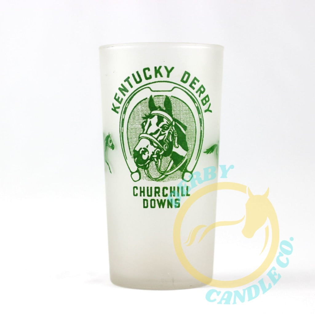 1948 Kentucky Derby Mint Julep Glass Derby Candle Company