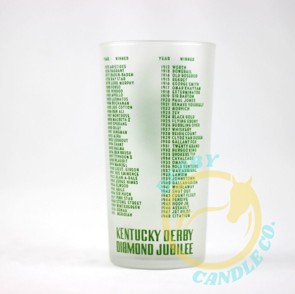 1949 Kentucky Derby Mint Julep Glass