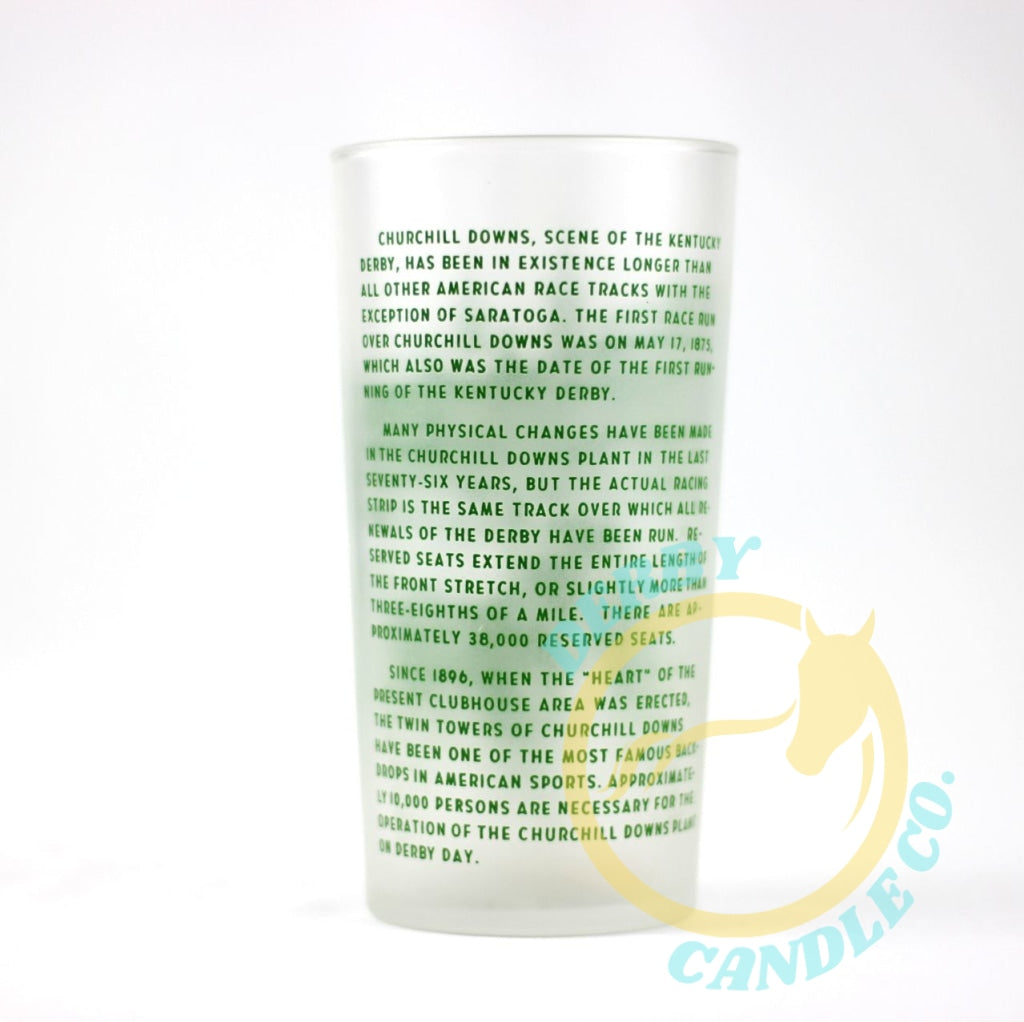 1950 Kentucky Derby Mint Julep Glass