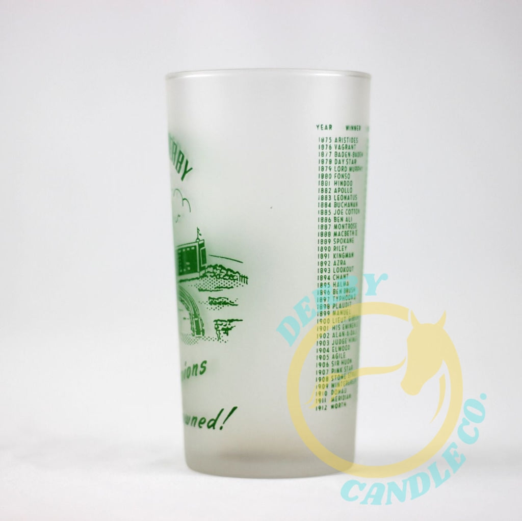 1951 Kentucky Derby Mint Julep Glass