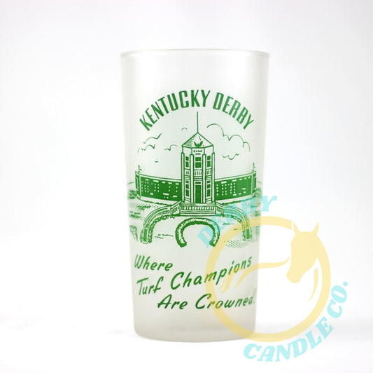 1992 Official 118th Kentucky Derby Mint Julep Glass - A Taste of