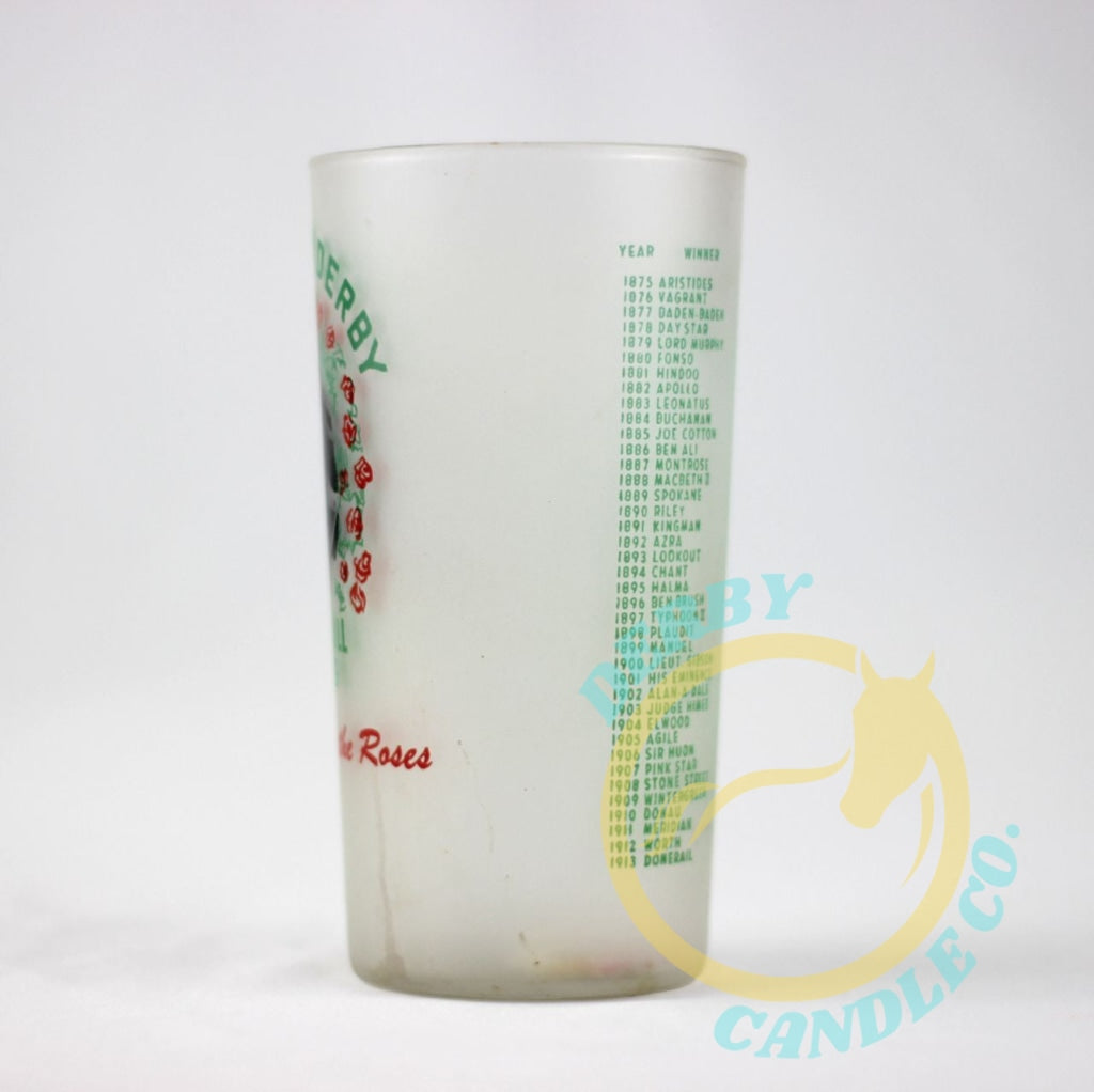 1953 Kentucky Derby Mint Julep Glass