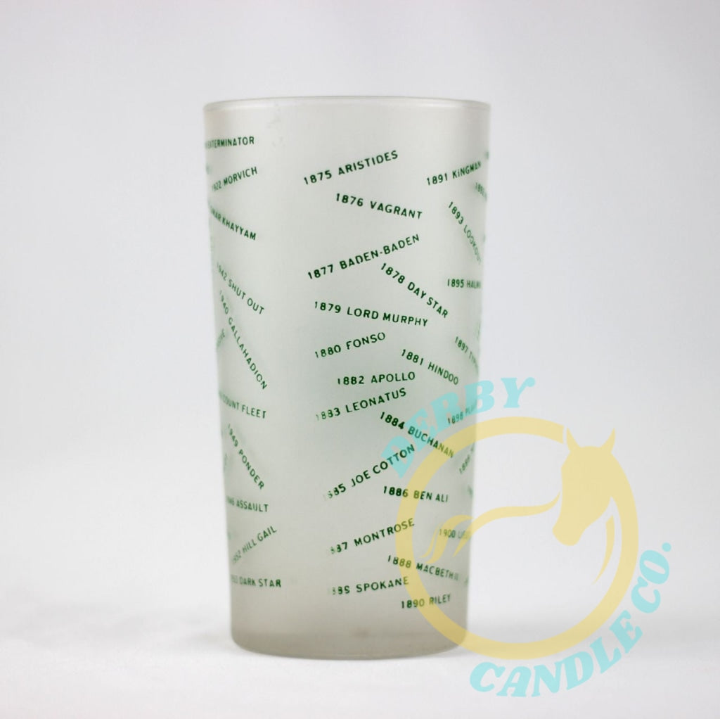 1954 Kentucky Derby Mint Julep Glass