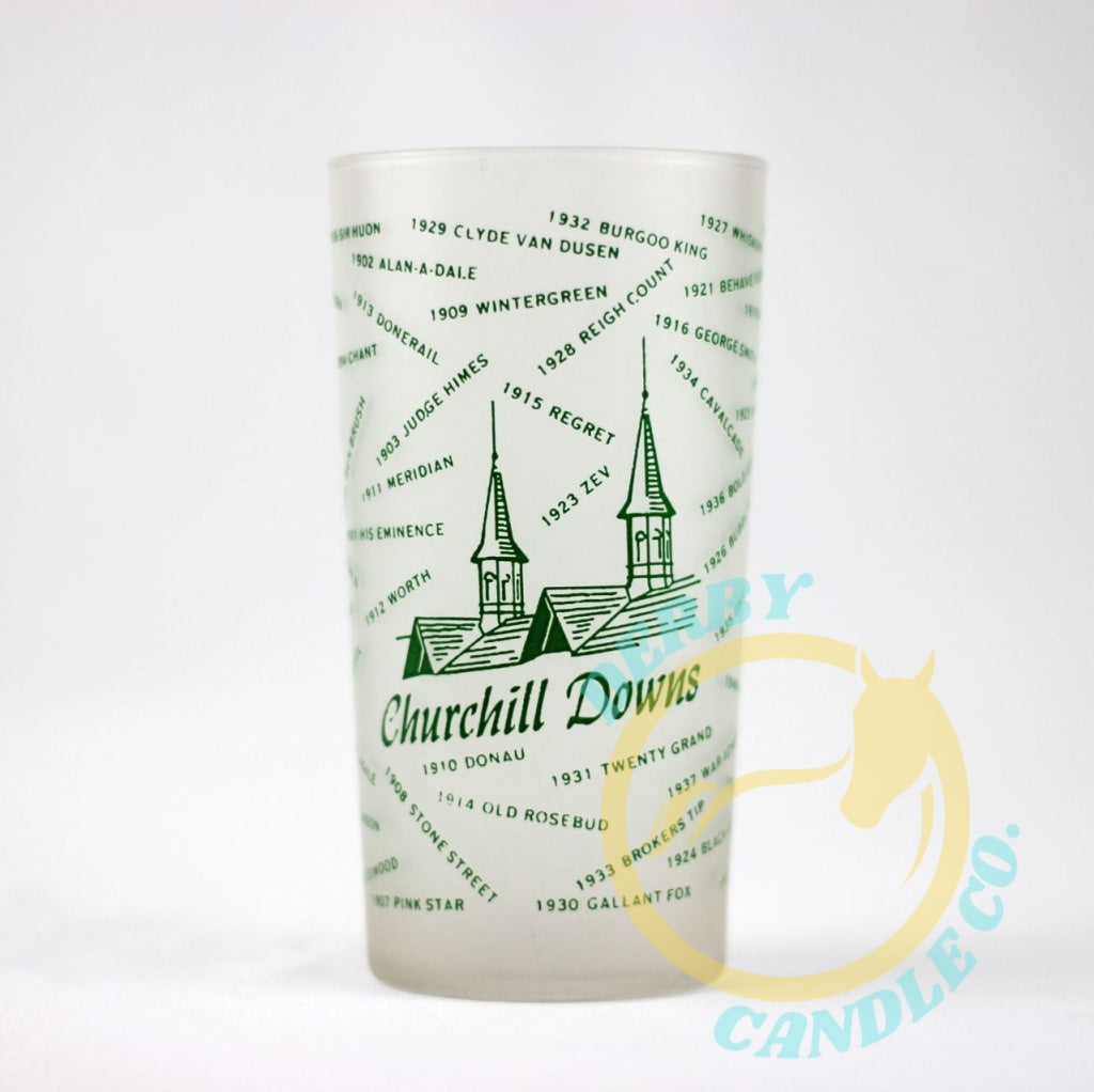 1954 Kentucky Derby Mint Julep Glass