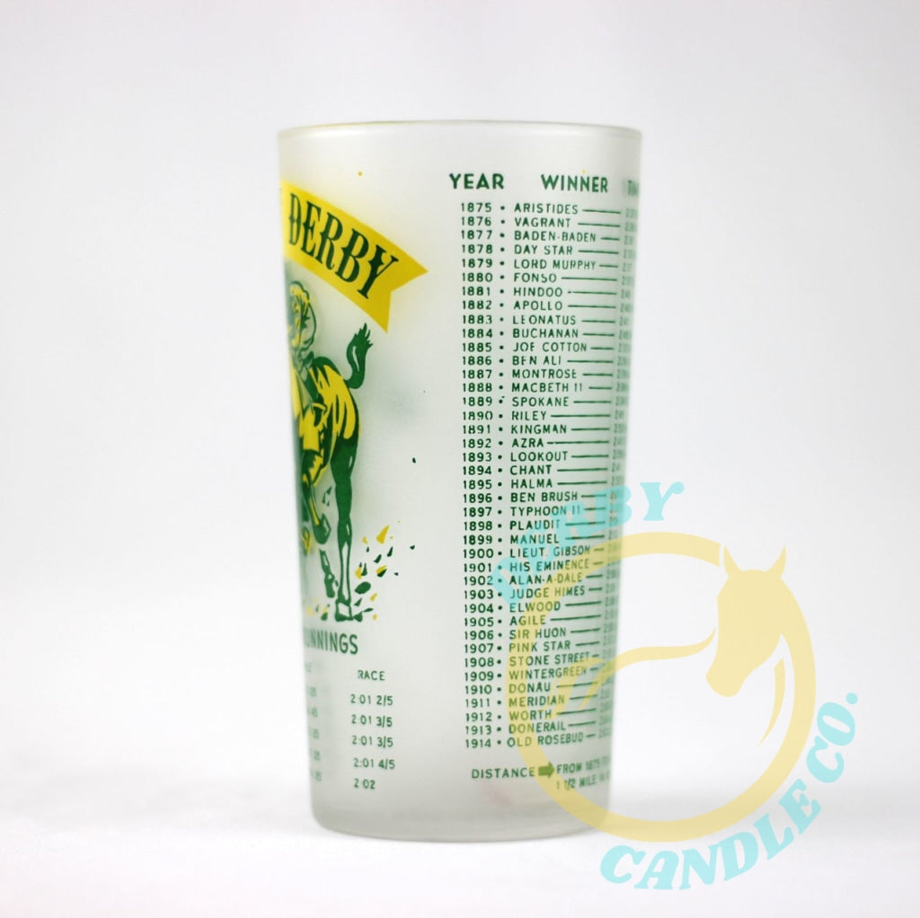 1955 Kentucky Derby Mint Julep Glass