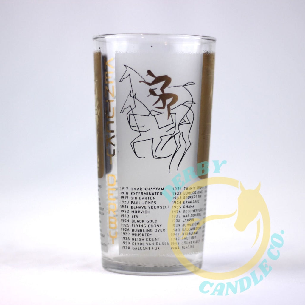 1958 Kentucky Derby Mint Julep Glass