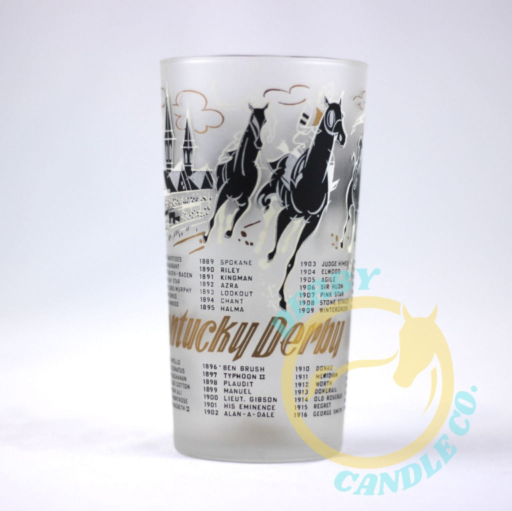 1960 Kentucky Derby Mint Julep Glass