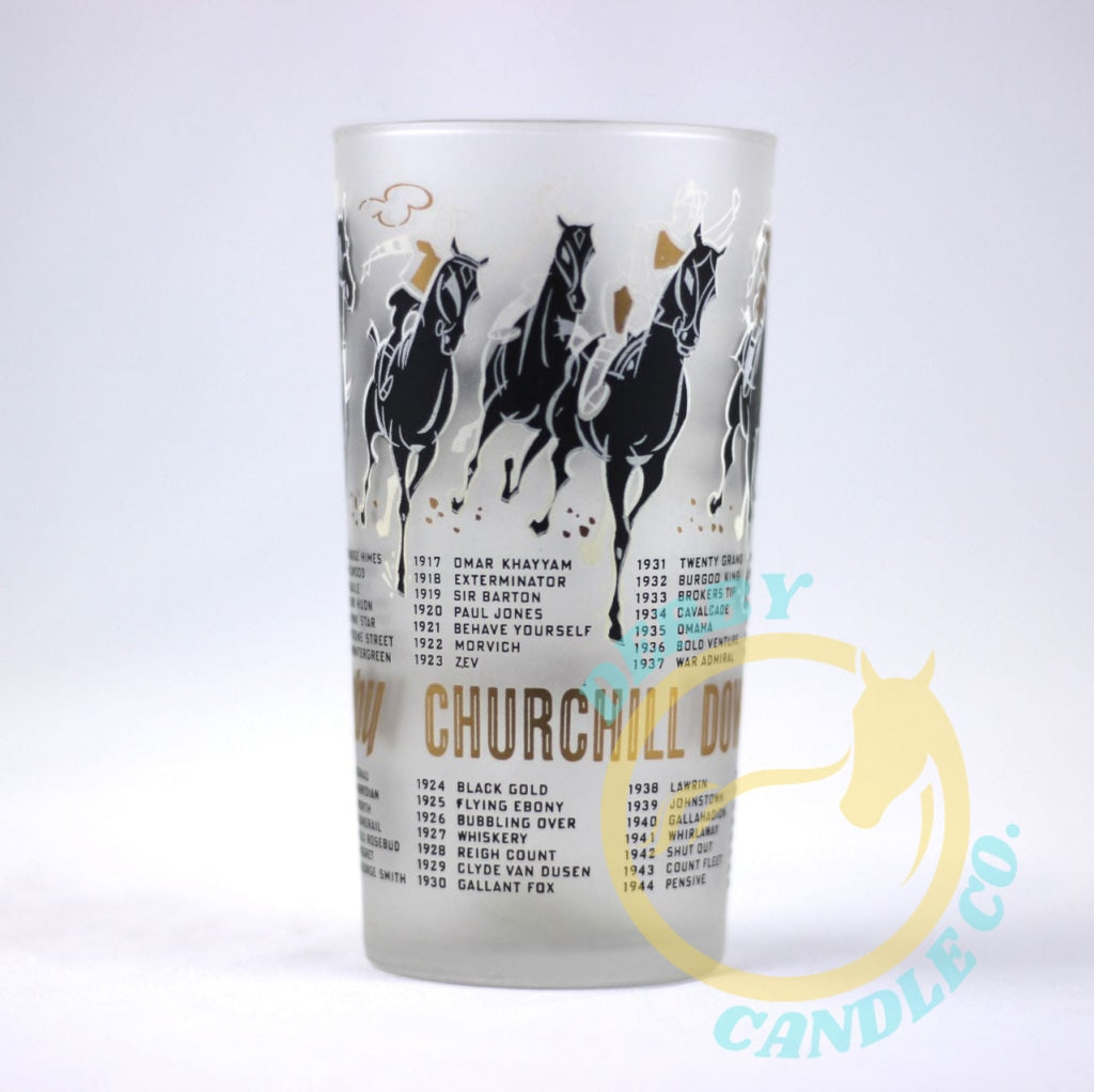 1960 Kentucky Derby Mint Julep Glass