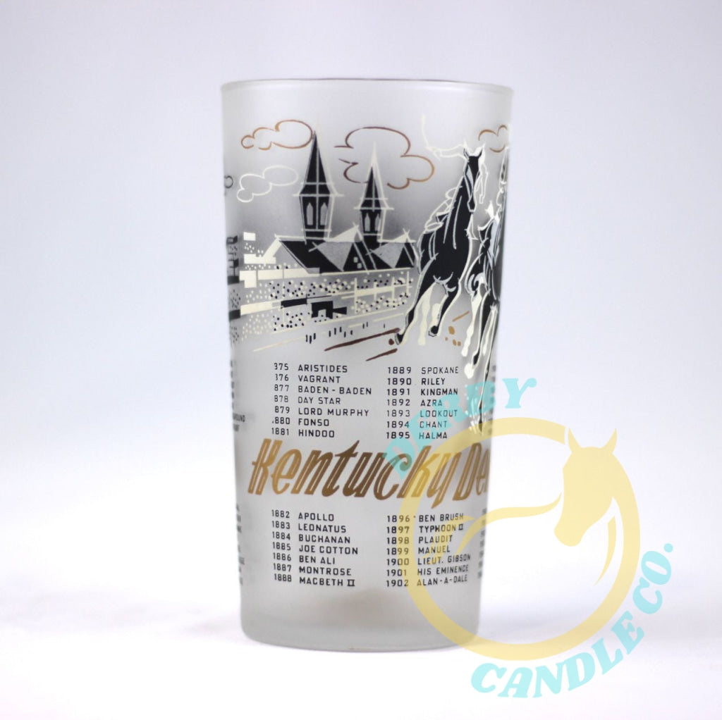 1960 Kentucky Derby Mint Julep Glass