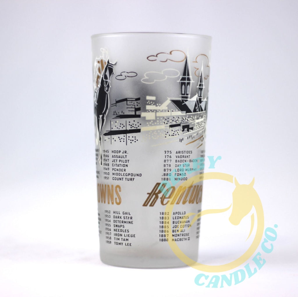 1960 Kentucky Derby Mint Julep Glass