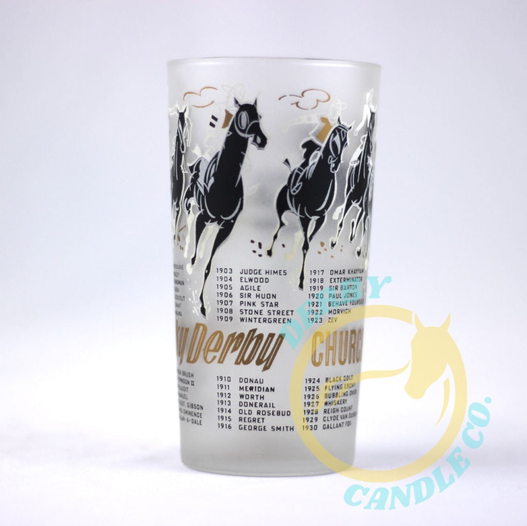 1960 Kentucky Derby Mint Julep Glass