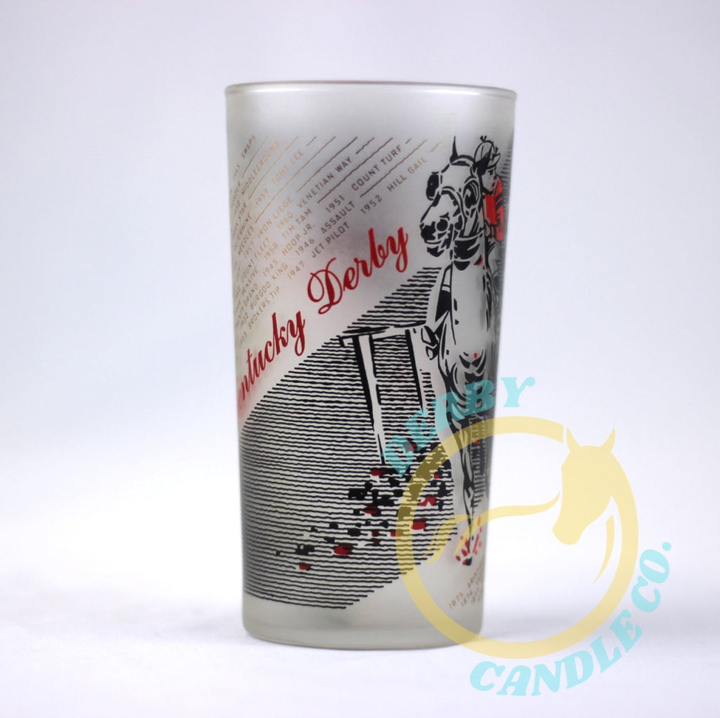 1961 Kentucky Derby Mint Julep Glass