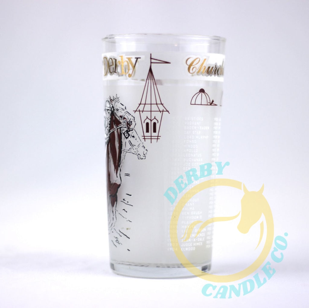 1963 Kentucky Derby Mint Julep Glass