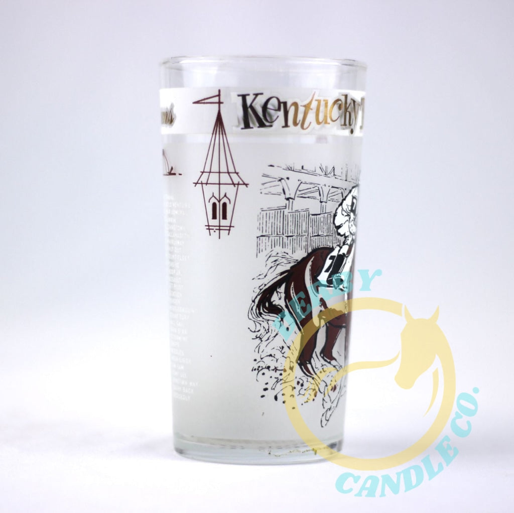 1963 Kentucky Derby Mint Julep Glass