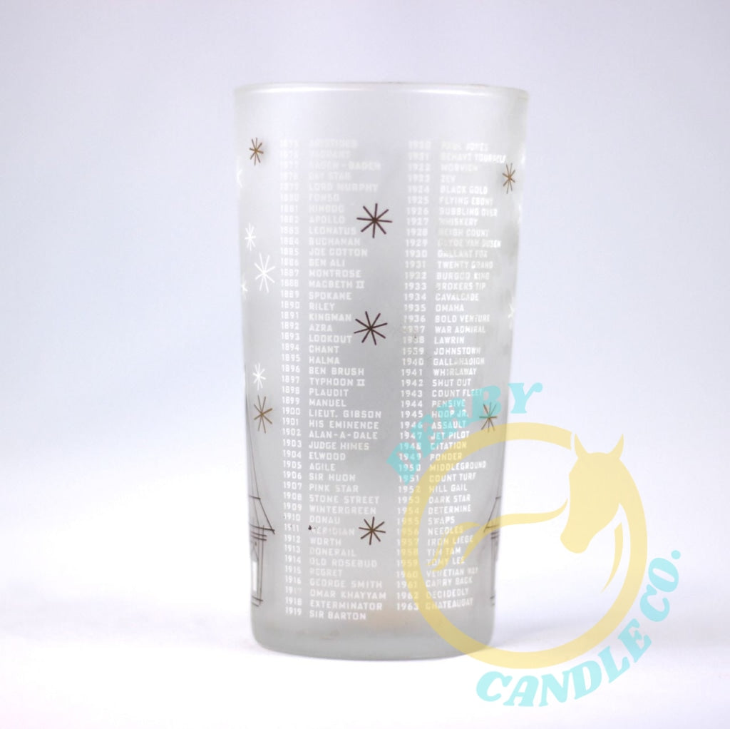 1964 Kentucky Derby Mint Julep Glass