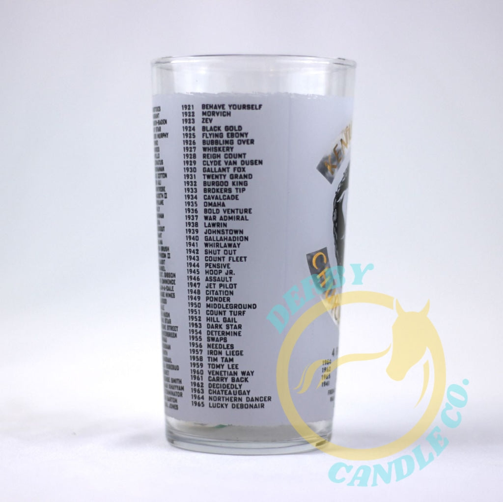 1966 Kentucky Derby Mint Julep Glass