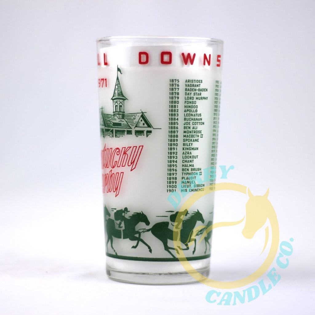 1971 Kentucky Derby Mint Julep Glass