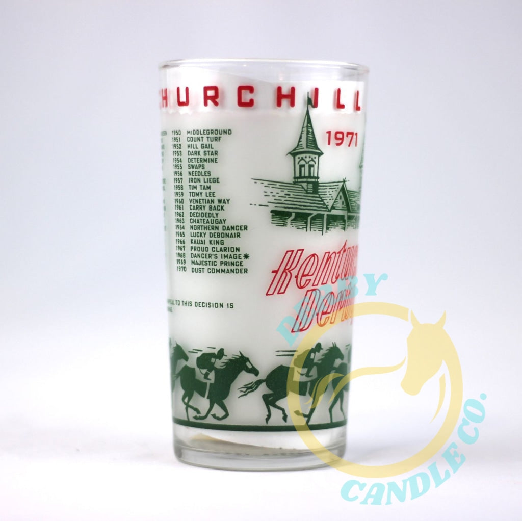 1971 Kentucky Derby Mint Julep Glass