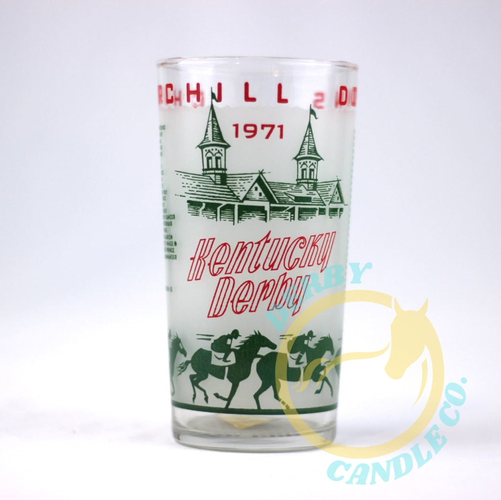 1971 Kentucky Derby Mint Julep Glass