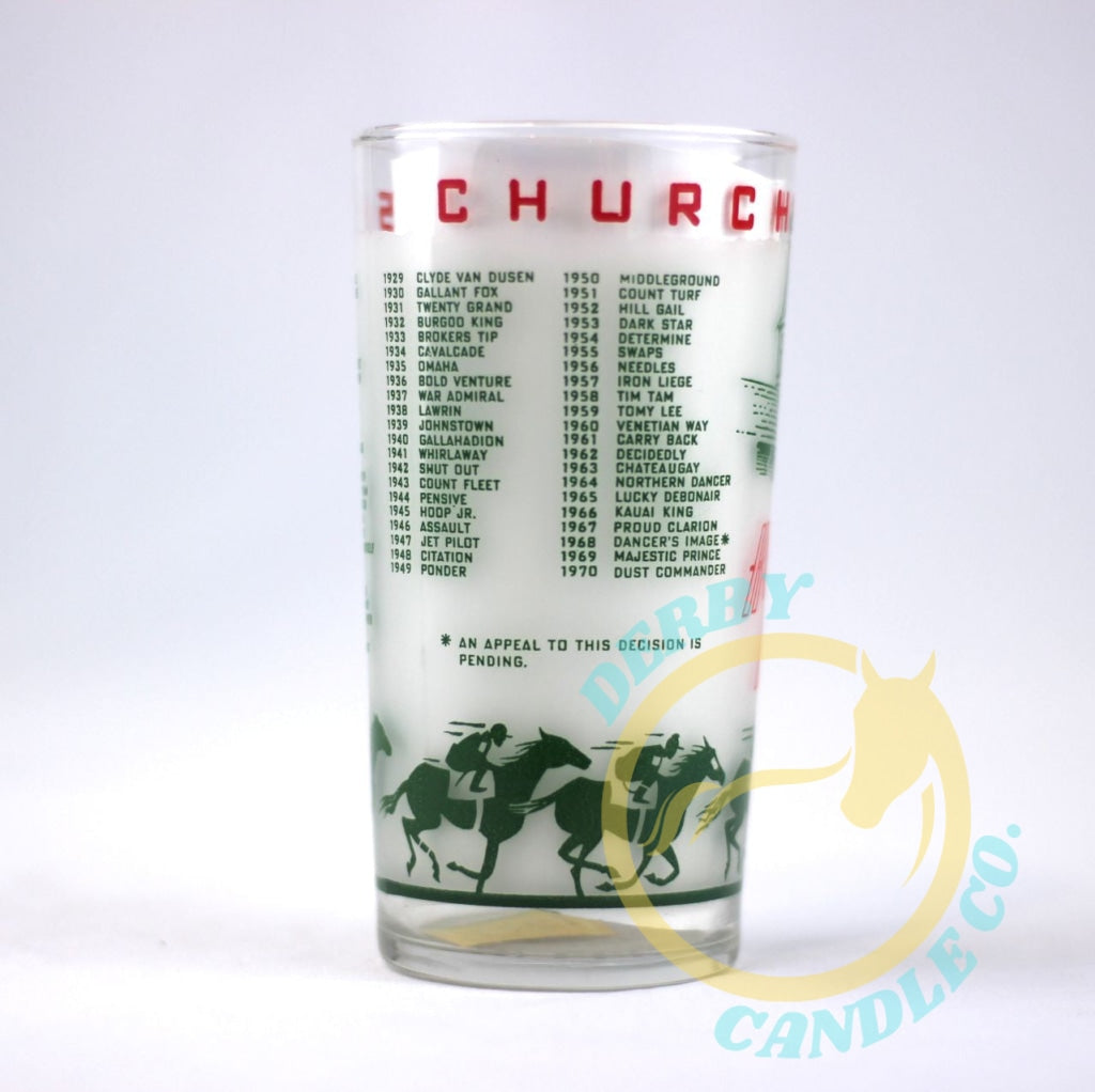 1971 Kentucky Derby Mint Julep Glass