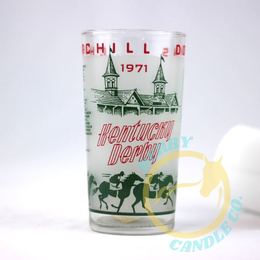 1971 Kentucky Derby Mint Julep Glass