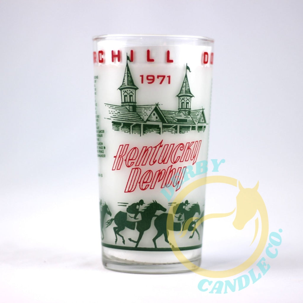 1971 Kentucky Derby Mint Julep Glass