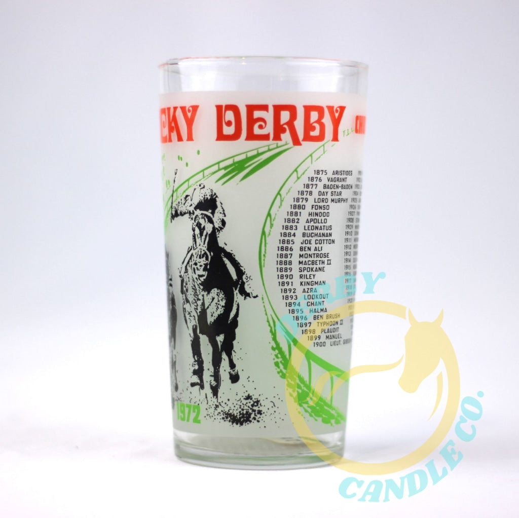 1972 Kentucky Derby Mint Julep Glass