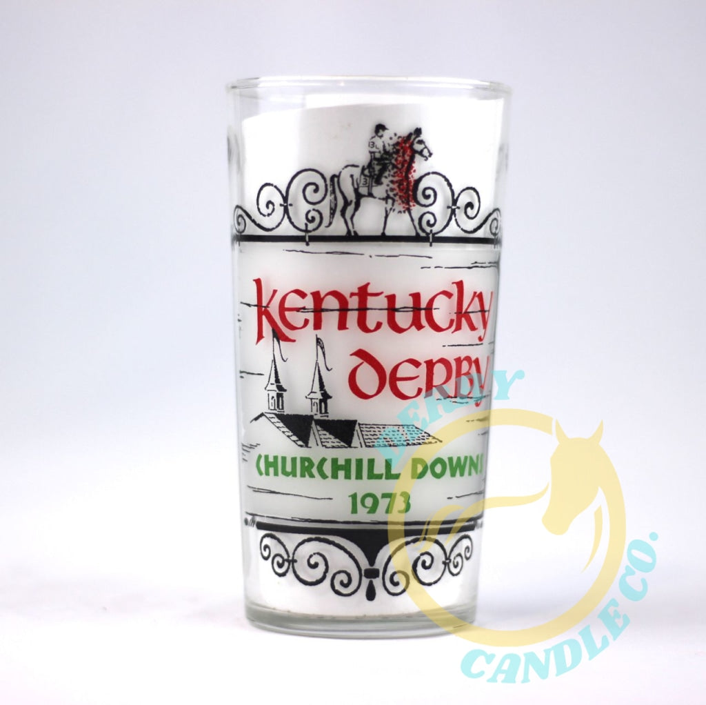 1973 Kentucky Derby Mint Julep Glass