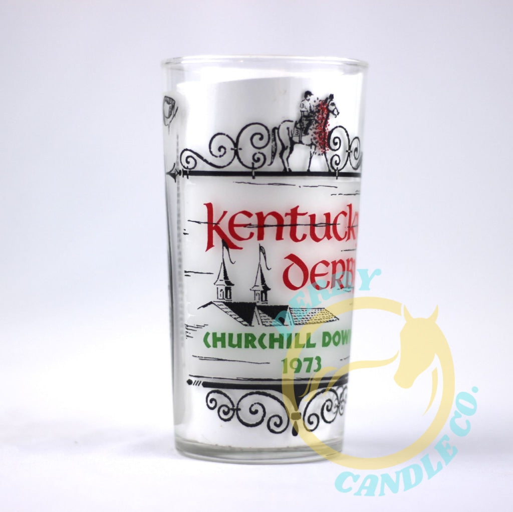 1973 Kentucky Derby Mint Julep Glass