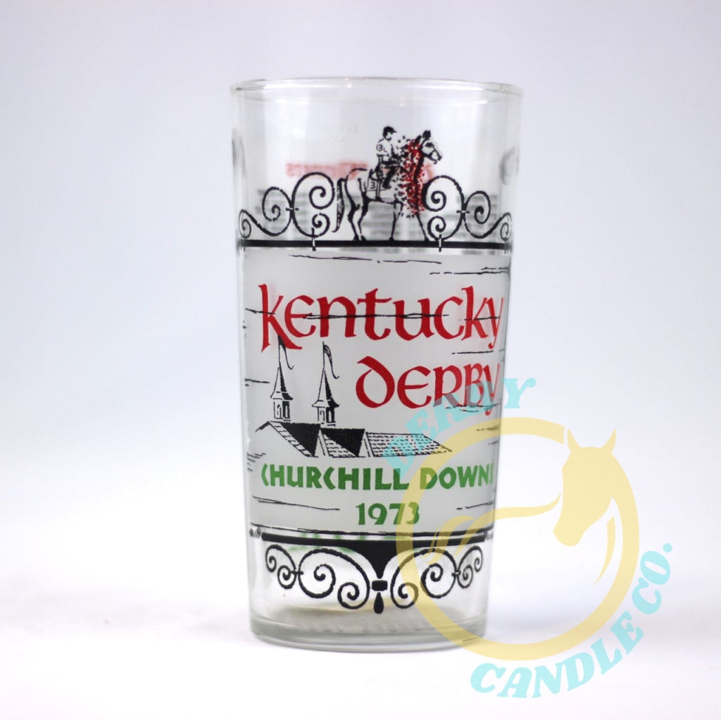 1973 Kentucky Derby Mint Julep Glass