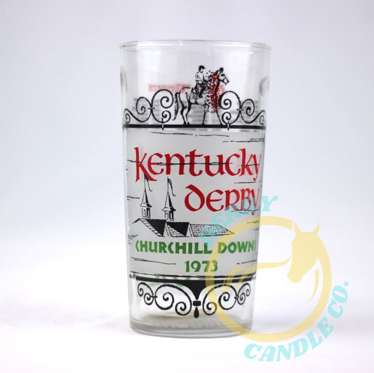 1973 Kentucky Derby Mint Julep Glass