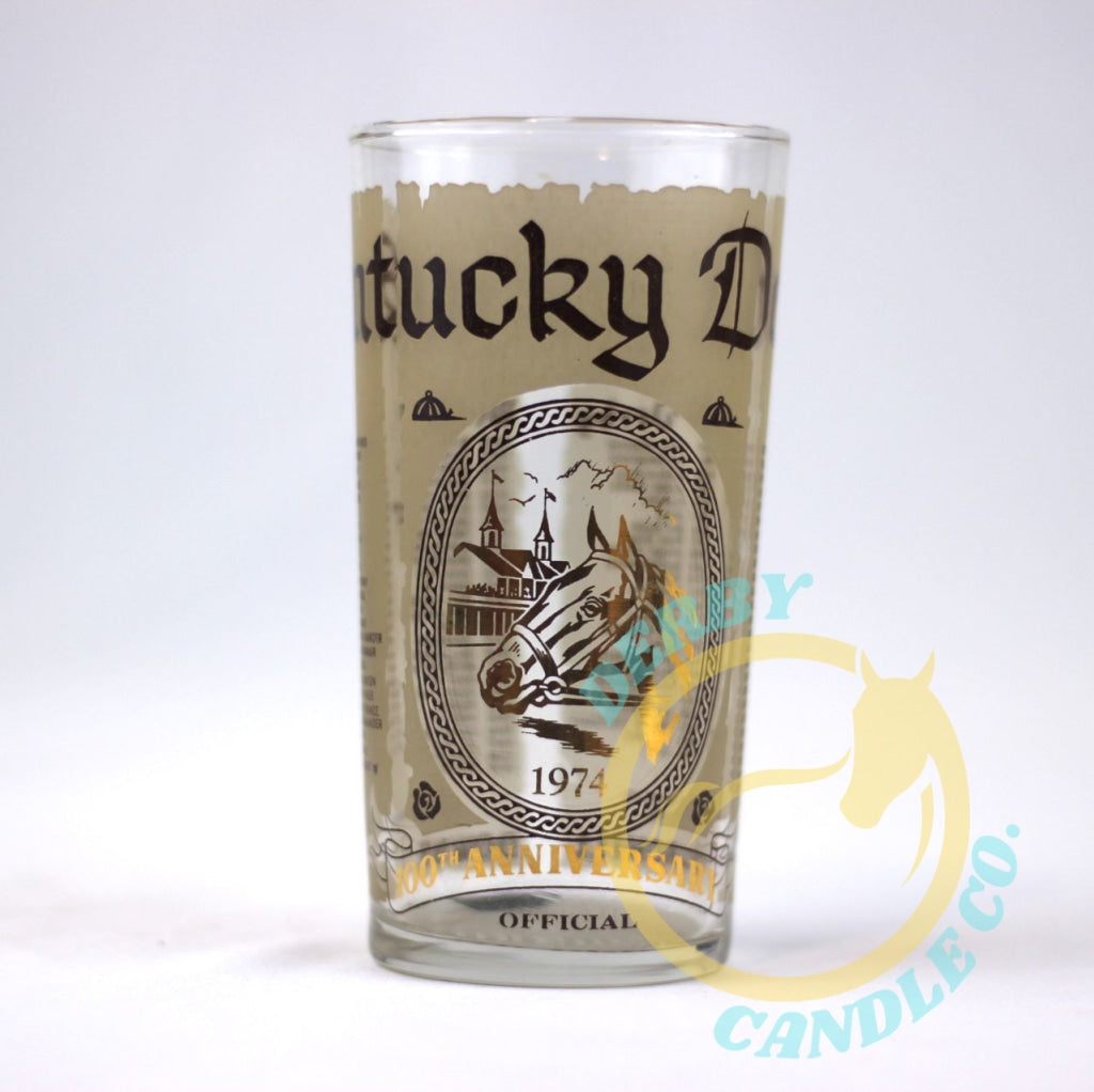 1974 Kentucky Derby Mint Julep Glass