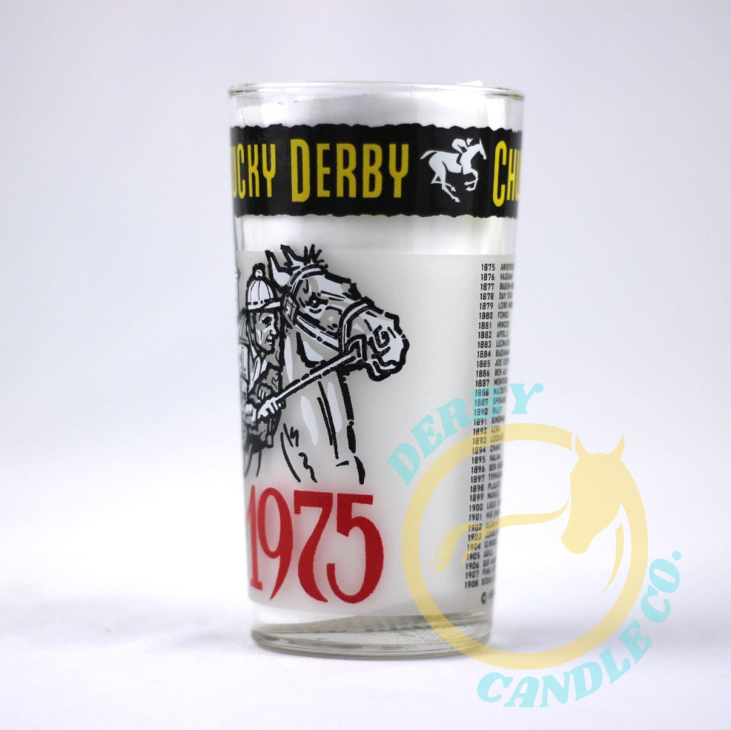 1975 Kentucky Derby Mint Julep Glass