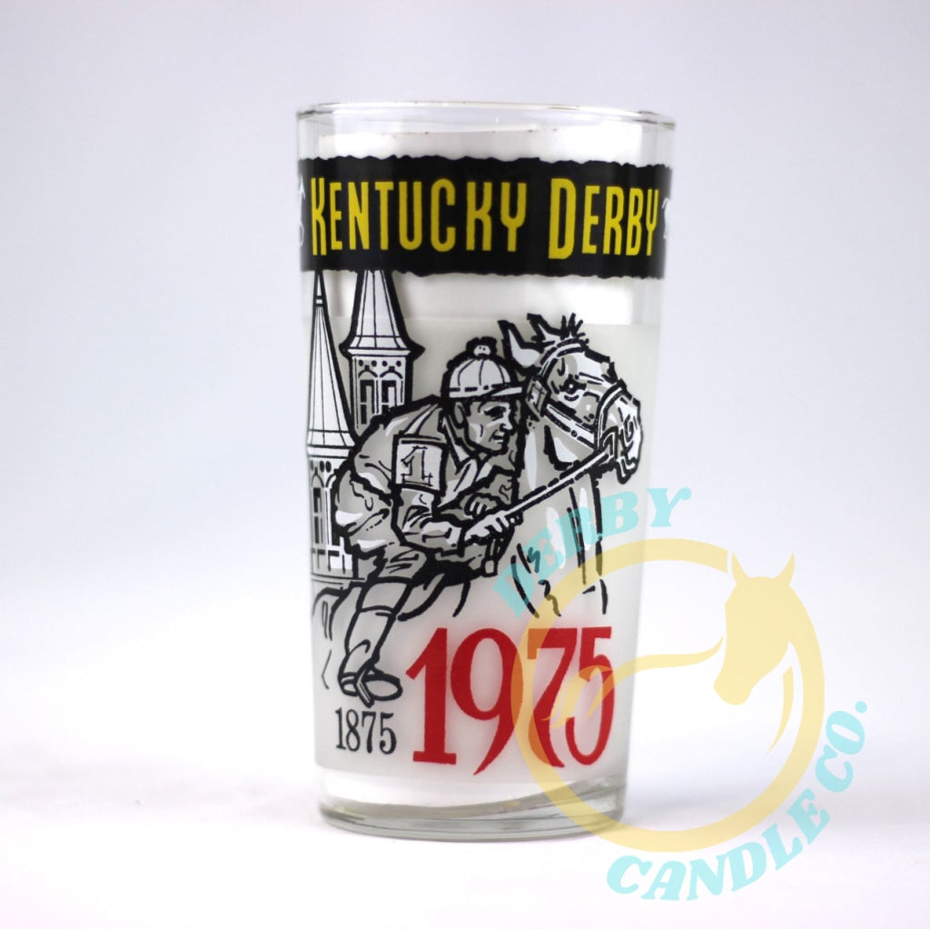 1975 Kentucky Derby Mint Julep Glass