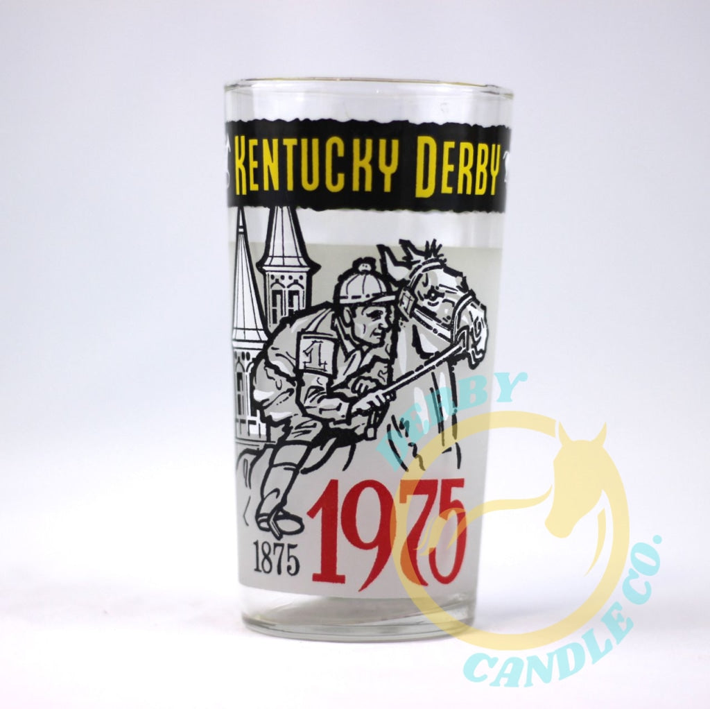 1975 Kentucky Derby Mint Julep Glass