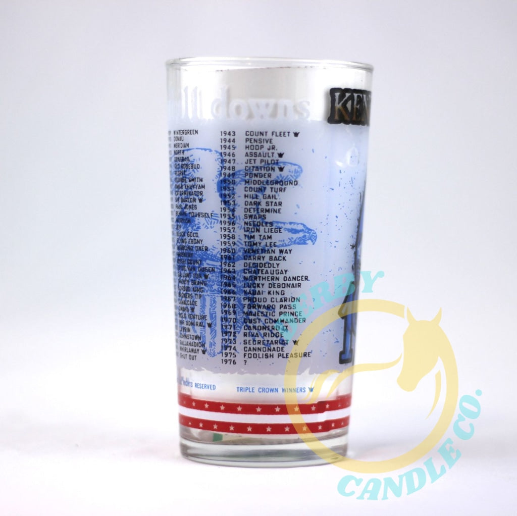 1976 Kentucky Derby Mint Julep Glass