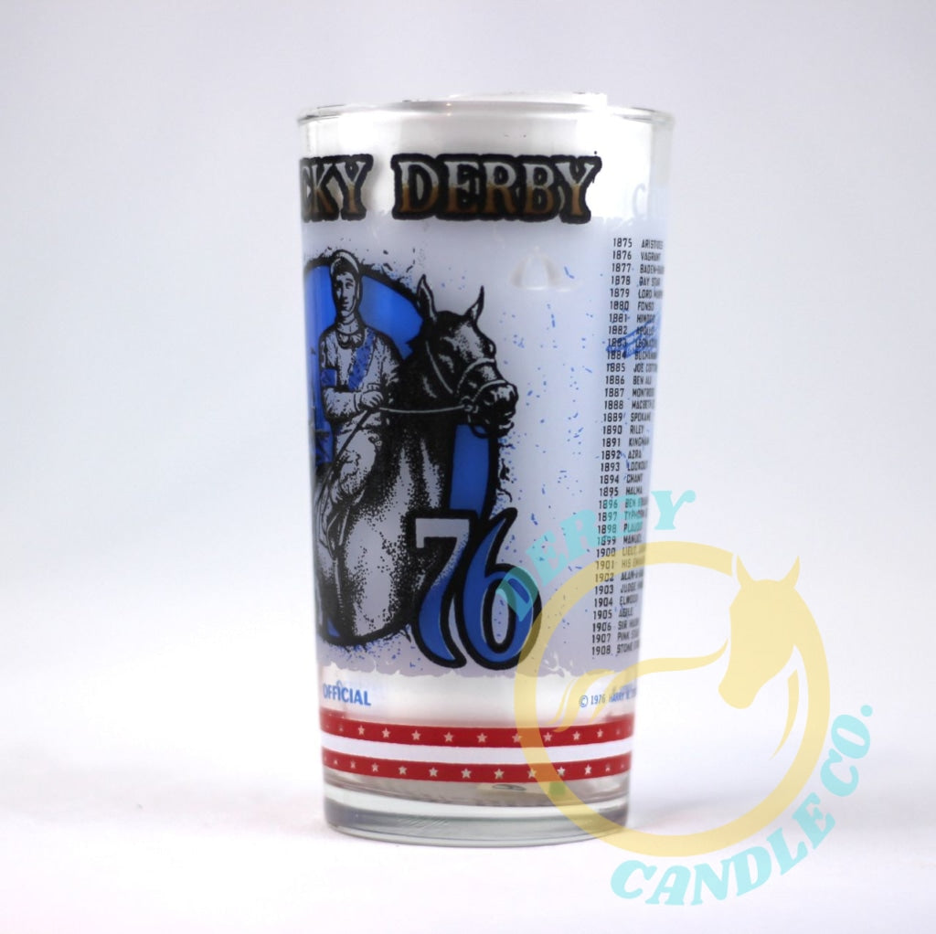 1976 Kentucky Derby Mint Julep Glass