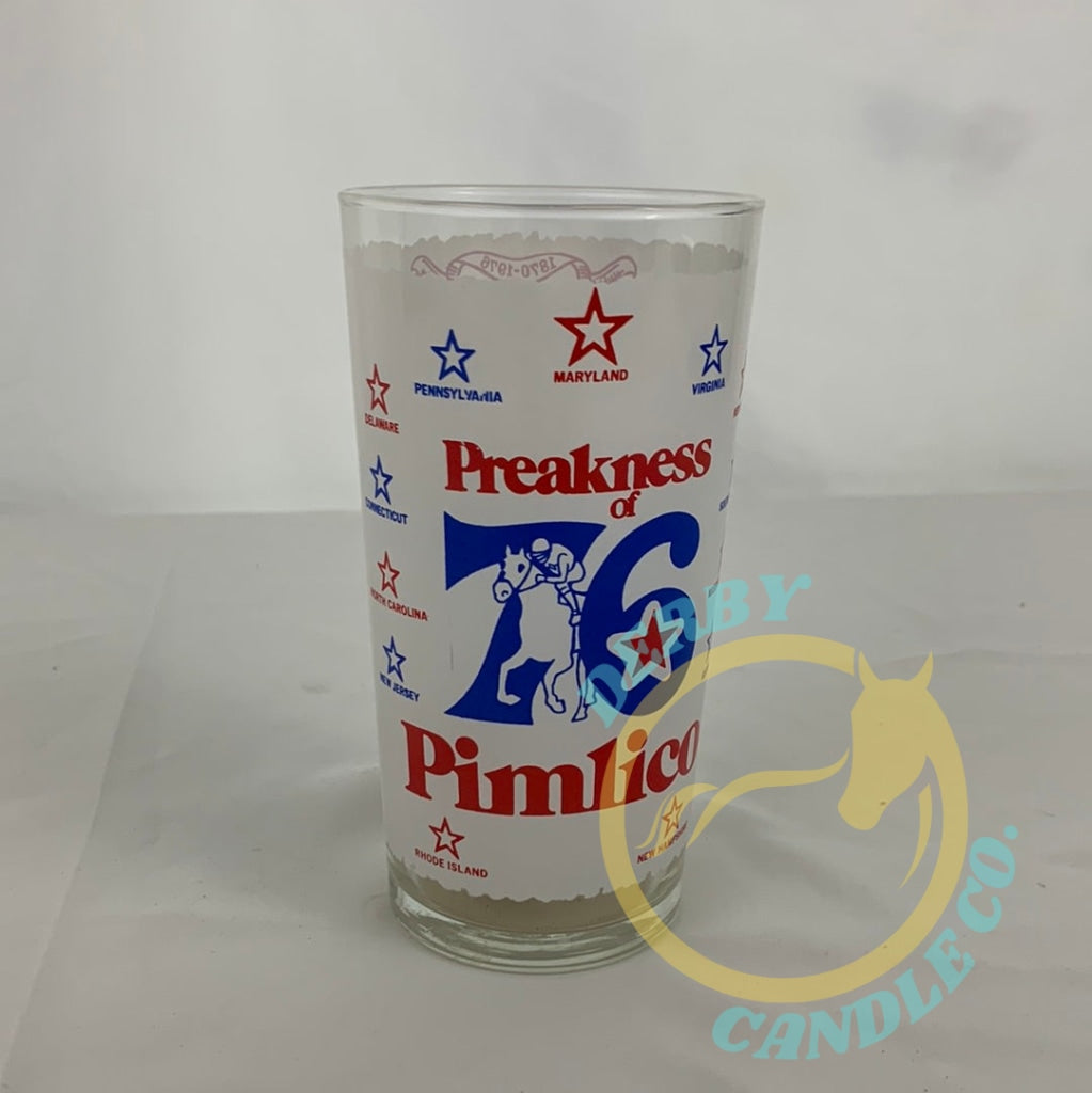 1976 Preakness Glass