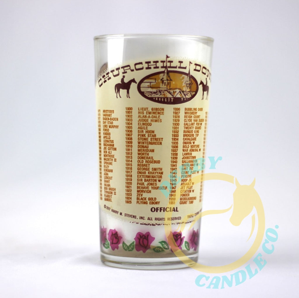 1977 Kentucky Derby Mint Julep Glass