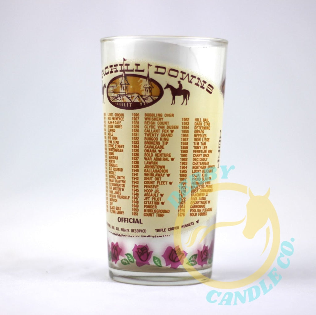 1977 Kentucky Derby Mint Julep Glass