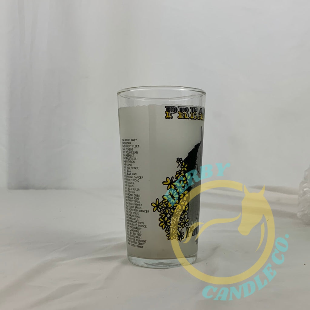 1977 Preakness Glass