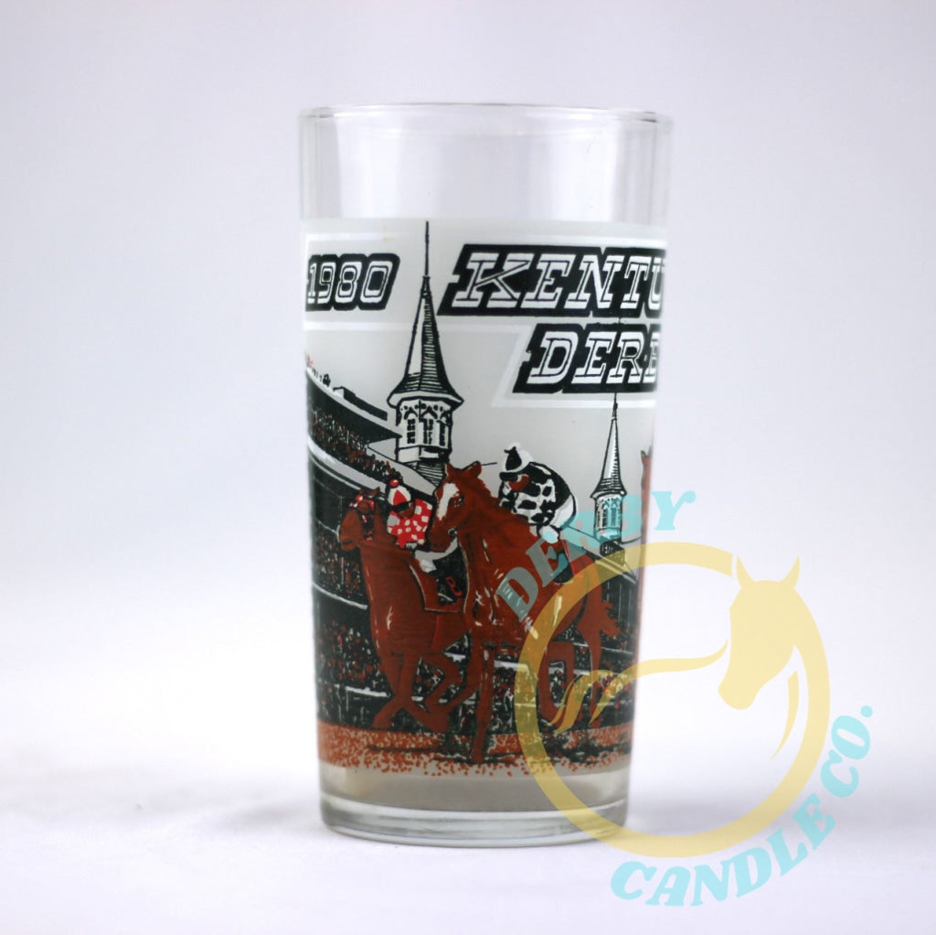 1980 Kentucky Derby Mint Julep Glass