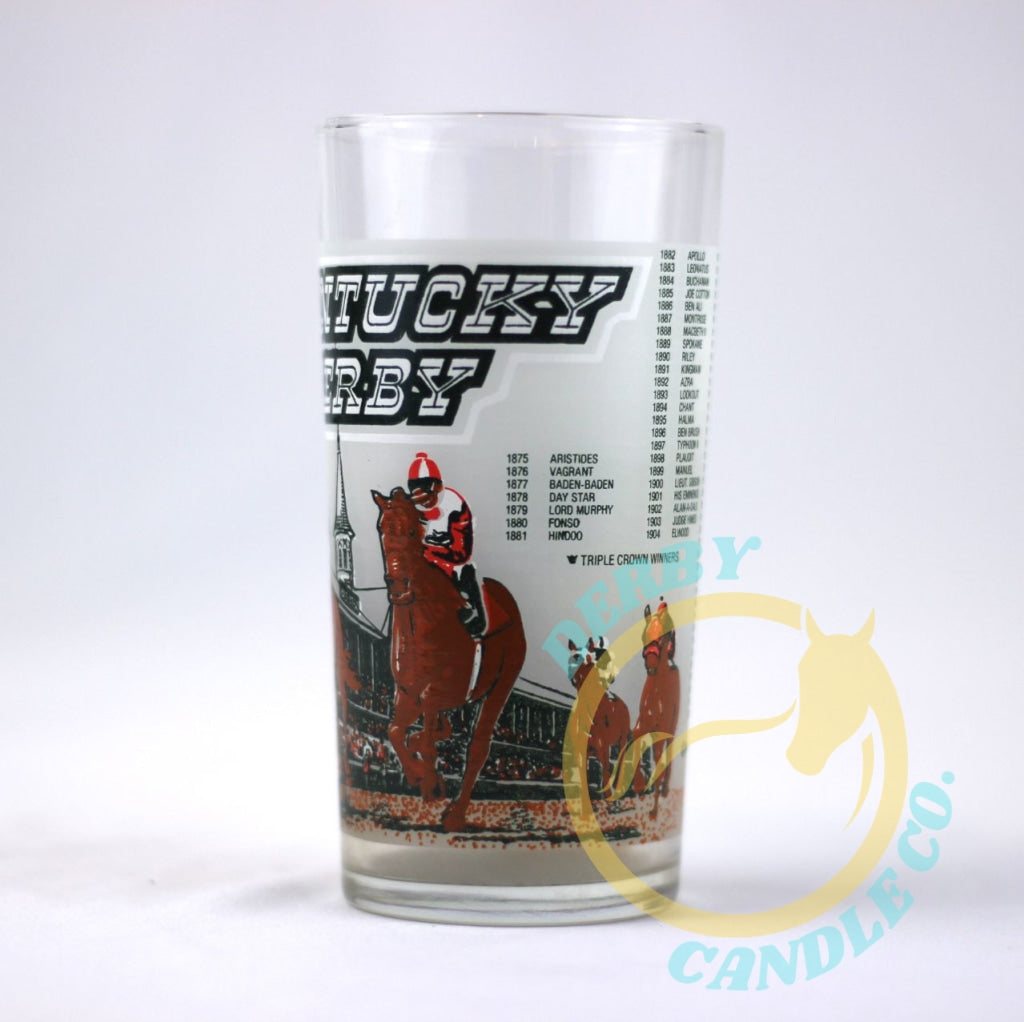 1980 Kentucky Derby Mint Julep Glass