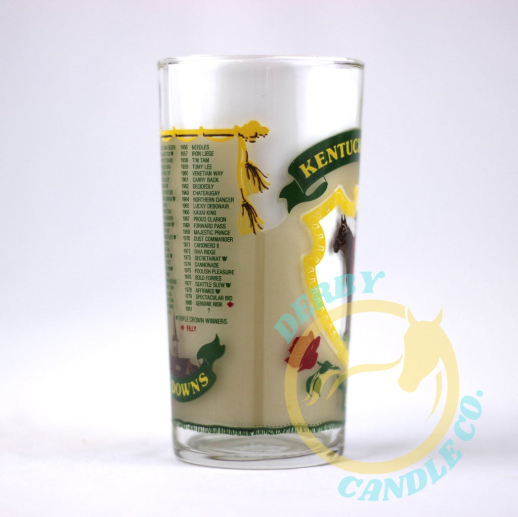 1981 Kentucky Derby Mint Julep Glass