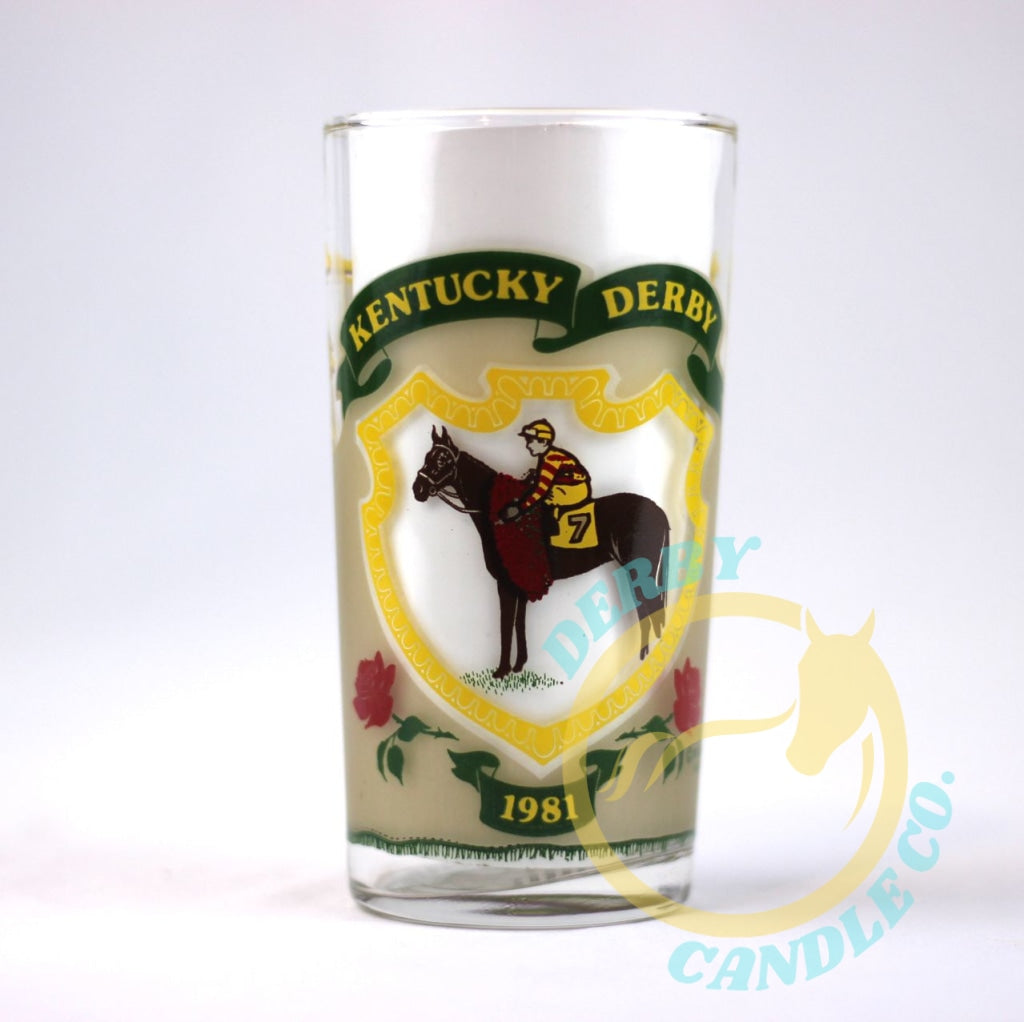 1981 Kentucky Derby Mint Julep Glass