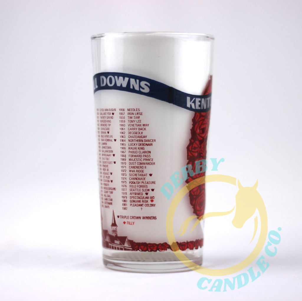 1982 Kentucky Derby Mint Julep Glass