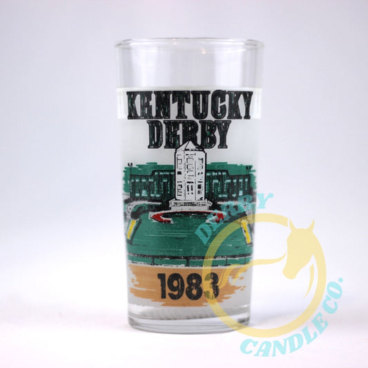 1983 Kentucky Derby Mint Julep Glass