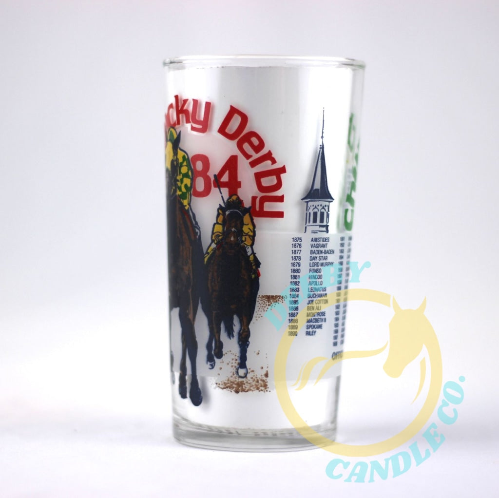 1984 Kentucky Derby Mint Julep Glass