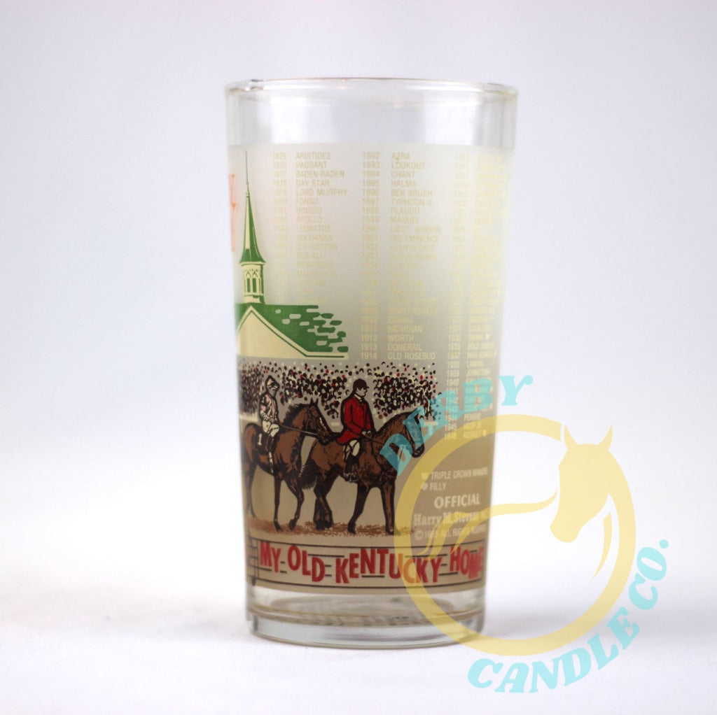 1985 Kentucky Derby Mint Julep Glass