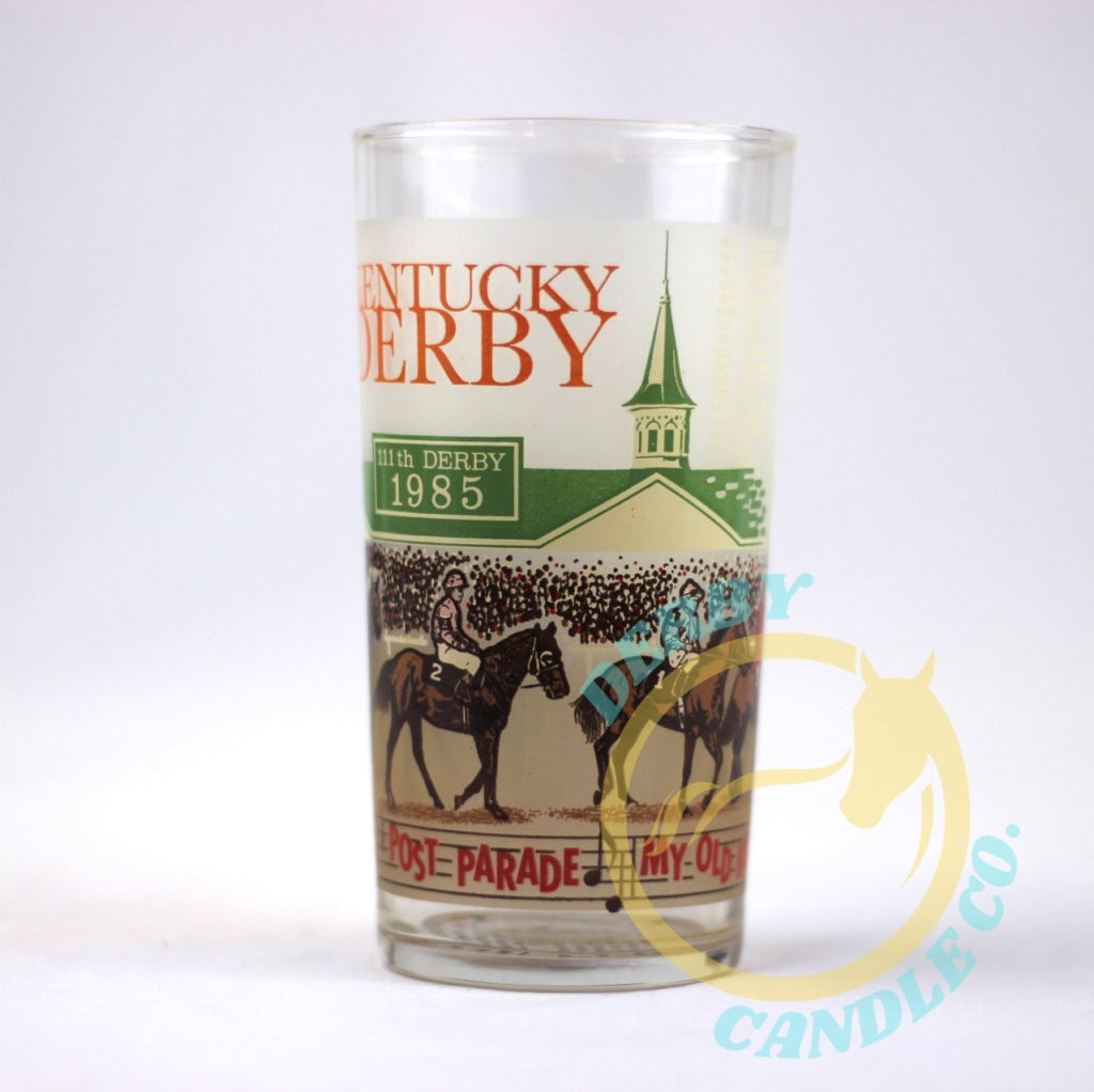 1985 Kentucky Derby Mint Julep Glass